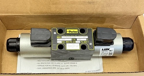PARKER D1VW004CNJW HYDRAULIC SOLENOID VALVE