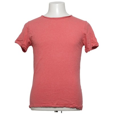 Knowledge Cotton Apparel, T-shirt, Größe: S, Rot, Einfarbig, Herren #qbl