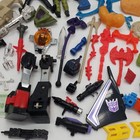 Vintage Toy Parts Lot 80s Transformers G1 Jetfire G.I. Joe MOTU Accessories — photo 7