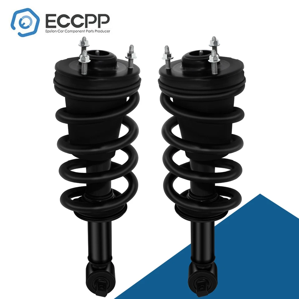 1/2" Front Leveling Kit & Front Complete Struts For Chevrolet Silverado Tahoe - Imagem 2 de 4