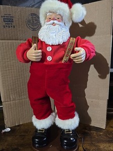 Vintage Dancing Santa | eBay