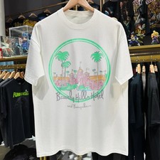 90s Beverly Hills Hotel Bungalows Washed T-Shirt White XL