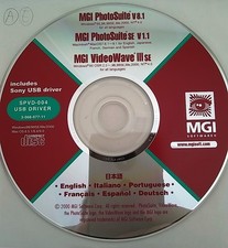 MGI PhotoSuite v8.1  VideoWave III w/ License for Windows PhotoSuite SE Mac