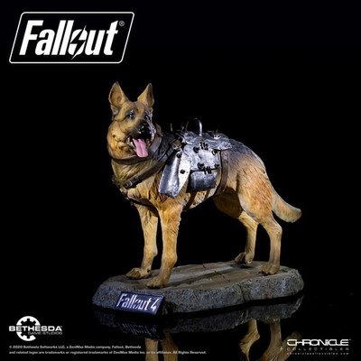 fallout4 ドッグミート リアルフィギュア♪② Chronicle Collectibles Exclusive Bethesda Fallout Dogmeat Statue