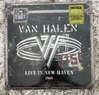 Van Halen Record Lot Live in New Haven New And Sealed 1986 Clear Vinyl Album 2LP