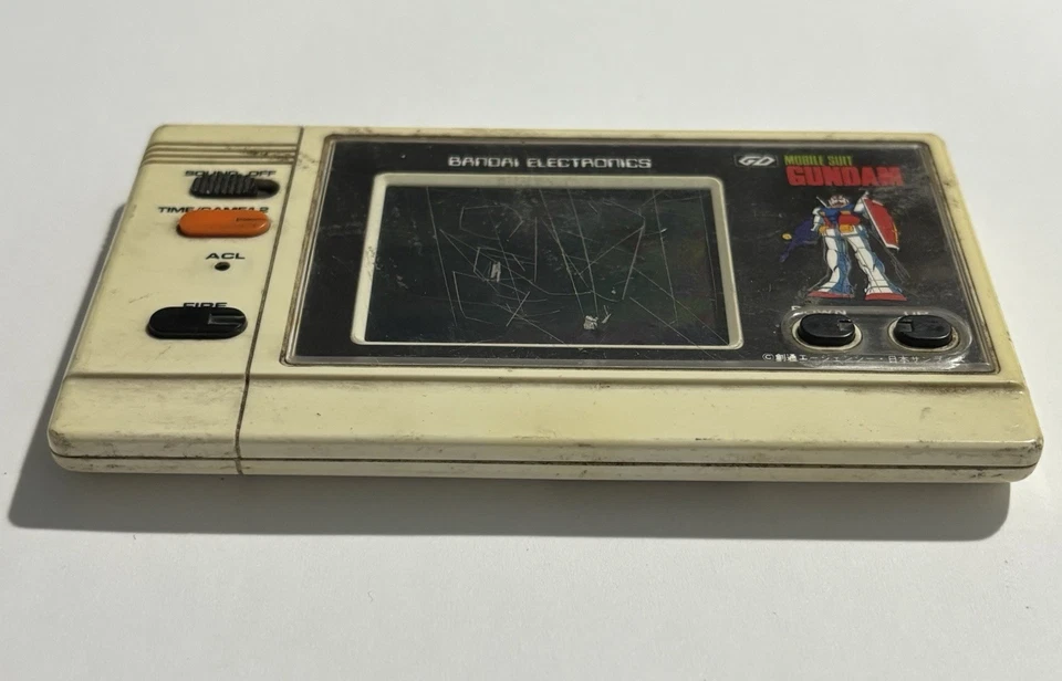 万代电子游戏和手表 GUNDAM MOBLE 套装 LSI LCD 游戏原样可用 — 第 2/4 张图片