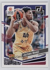 2023 Panini Donruss EuroLeague Purple Press Proof 157/249 James Nnaji #137 5lz