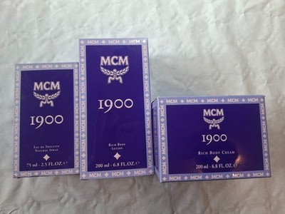 Seltenes Vintage Sammlerstück MCM 1900 Geschenkset   Rarität, EDT 75 ml + Cream