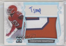 2023 Leaf Trinity White Platinum Spectrum /25 Trenton Simpson Patch Auto lz7