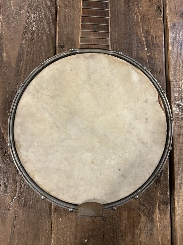 RARE VINTAGE BANNER BLUE LANGE PARAMOUNT BANJO UKULELE - Image 4 of 4