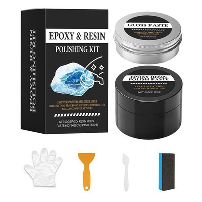Epoxy Resin Polishing Kit - Epoxy Resin Polishing Compound for Sanding Polishing