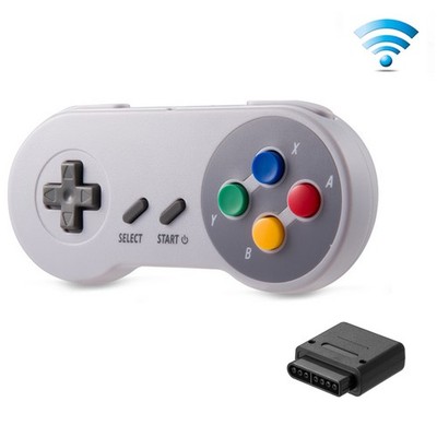 2.4 Ghz Wireless SNES Controller For Classic Super Nintendo Entertainment System
