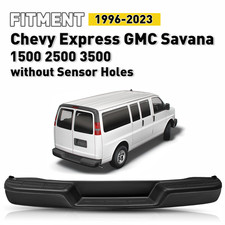 VRC Rear Step Bumper Assembly For 1996-2023 Chevy Express & GMC Savana Van 1500