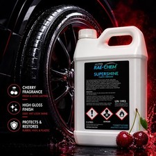 Cherry Silicone Dressing 5L High Gloss Tyre Shine Trim Dashboard Vinyl Dressing