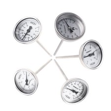 5 Types Thermometer Bi-metallic Thermometer 50/100/150/200/300  for Industrial