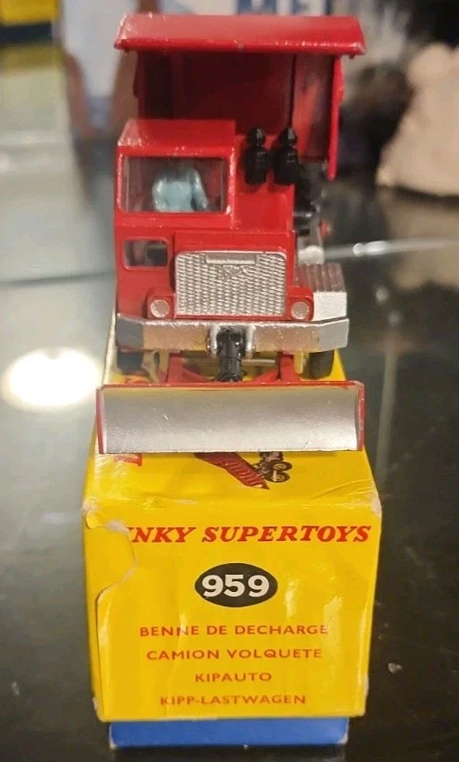 Dinky Toys No. 959 Foden Dump Truck Bulldozer Blade In Box - Image 4 of 4