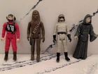 Vintage Kenner Star Wars Action Figures Hong Kong Lot Of 4