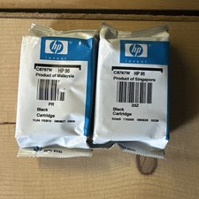 Genuine OEM HP 96 Black Ink Cartridge No Box C8767W Factory Sealed Lot Of 2