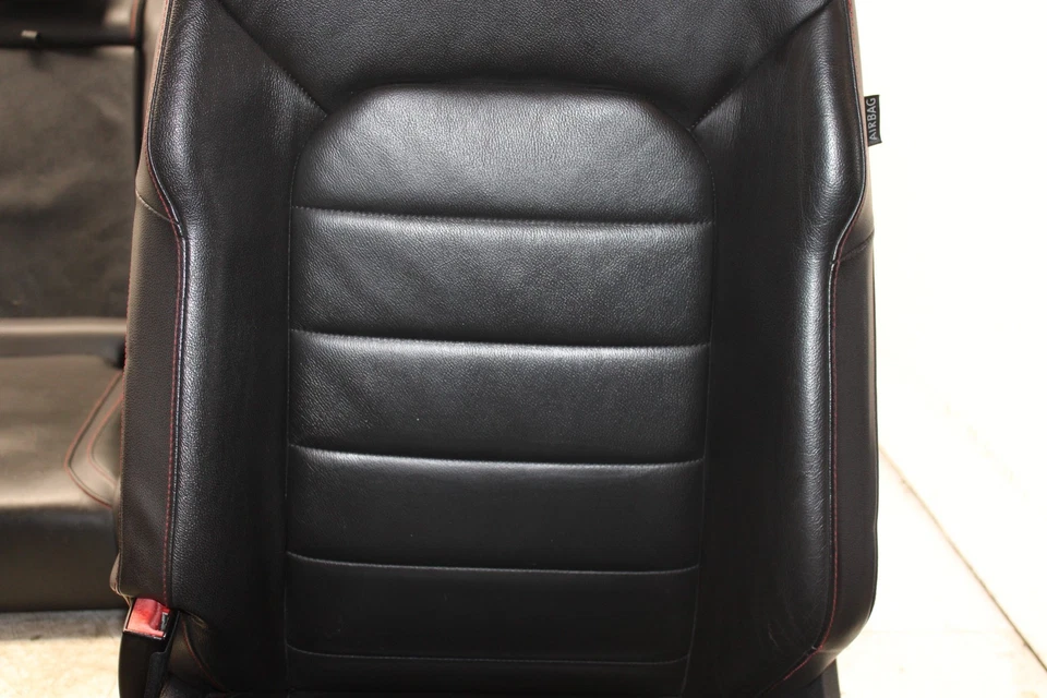 Volkswagen GTI 2015-2021 4 puertas juego completo de asientos de cuero OEM MH63 Foto 3 de 4