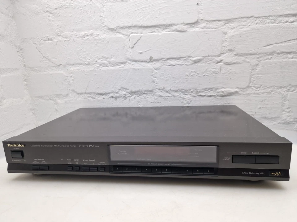 Technics ST-G470 Quartz Synthesizer AM/FM Stereo Tuner – Hergestellt in Japan - Bild 3 von 4
