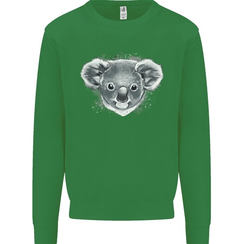 Koala Bear Head Kids Sweatshirt Jumper - Picture 8 of 33
