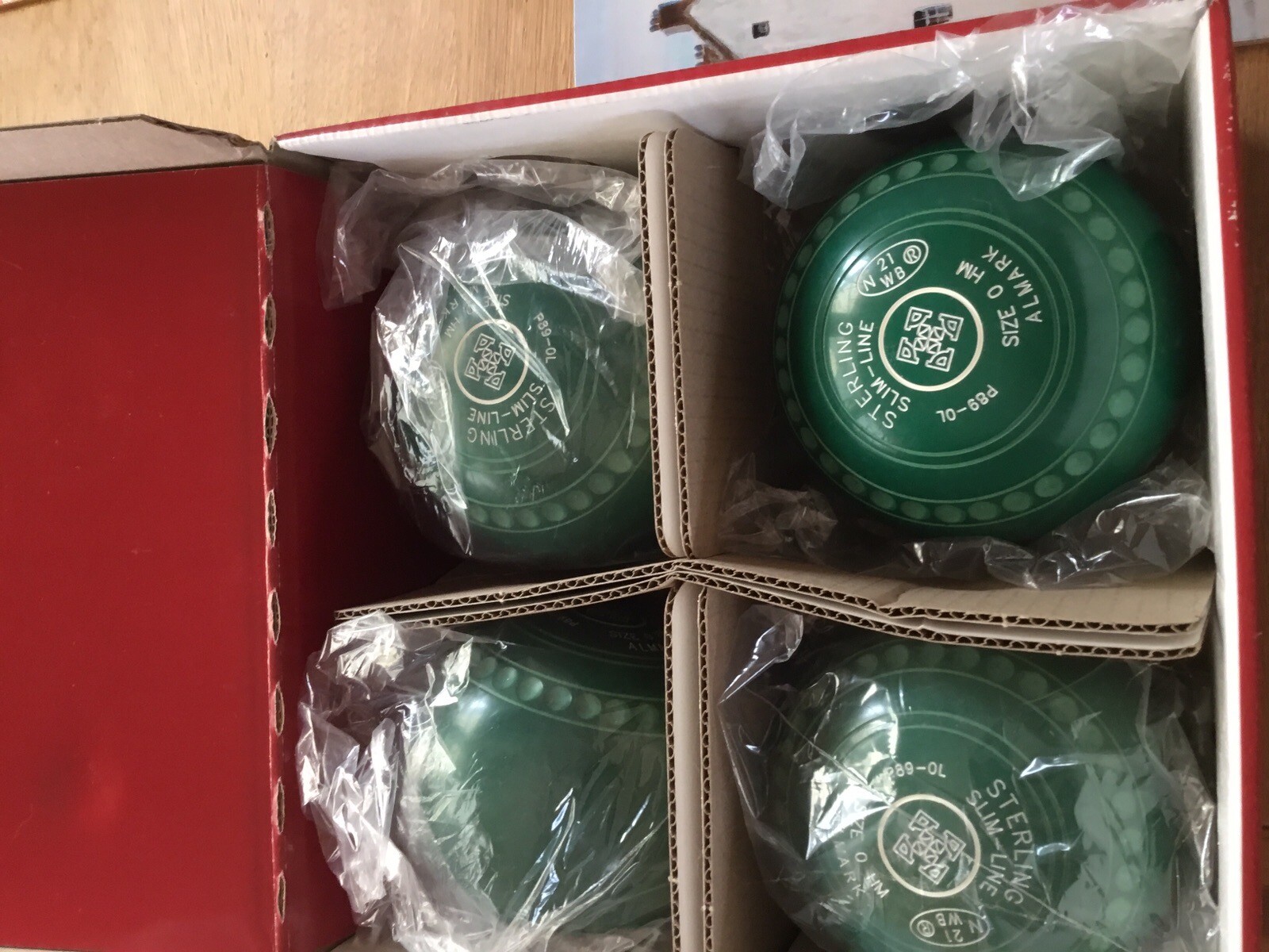 Almark sterling slimline bowls size 0HM green eBay