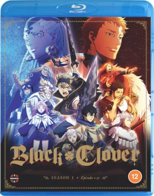 Black Clover Complete Season 1 Blu Ray NEW eBay
