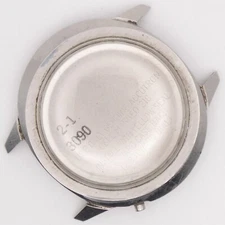 Very Good Vintage 1970 Bulova Accutron 218 Stainless Steel Wristwatch Case