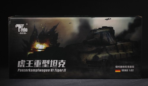 Terebo WWII German Panzerkampfwagen VI Tiger II Tank 1/32 Diecast Model - Picture 6 of 7