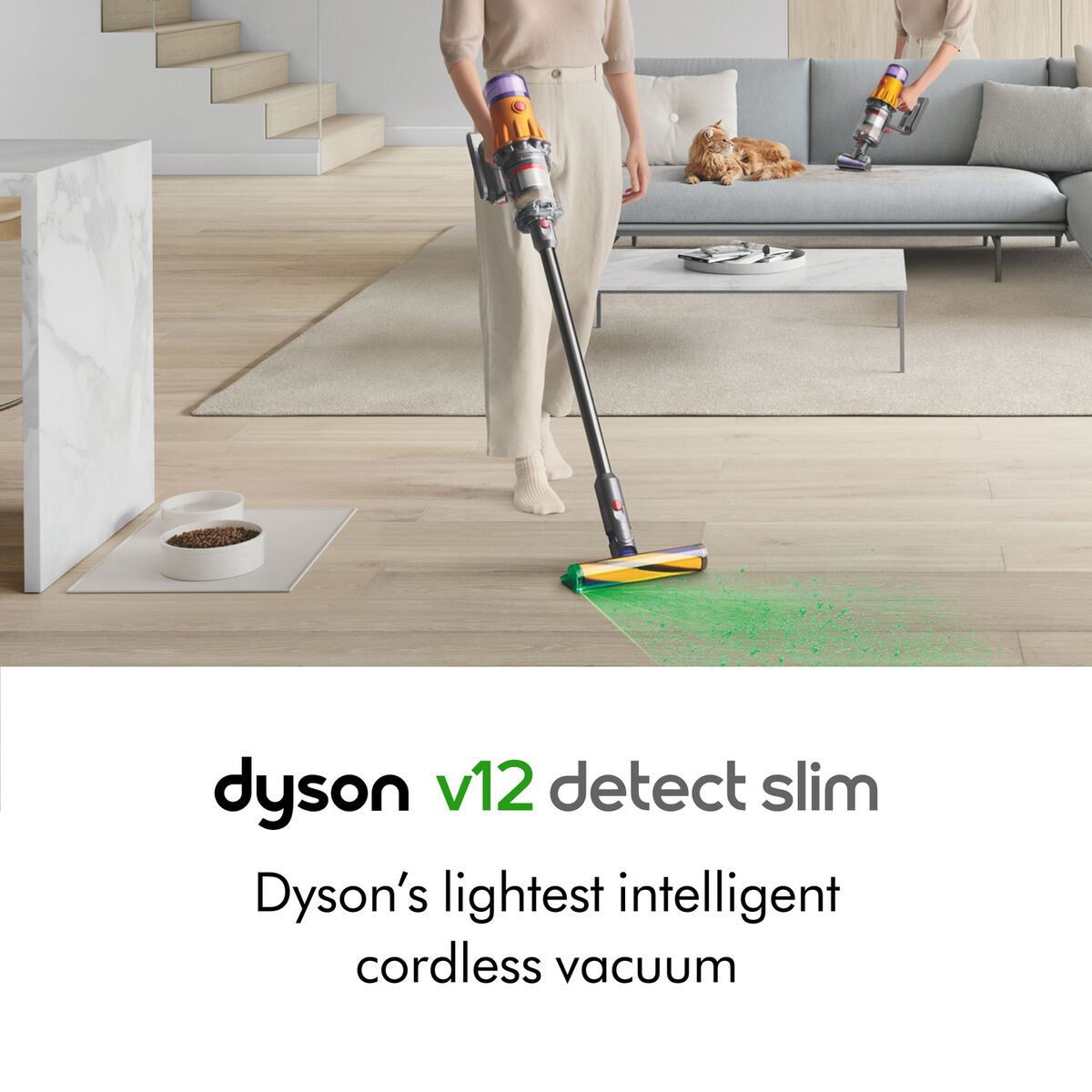 Dyson V12 Detect Slim Cordless Vacuum Cleaner | Nickel Dyson V12 Detect Slim Cordless Vacuum Cleaner | Nickel