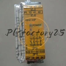 New 777355 Safety Relay For Pilz P2HZ X4P Two-Hand Control 24VDC 3n/o 1n/c