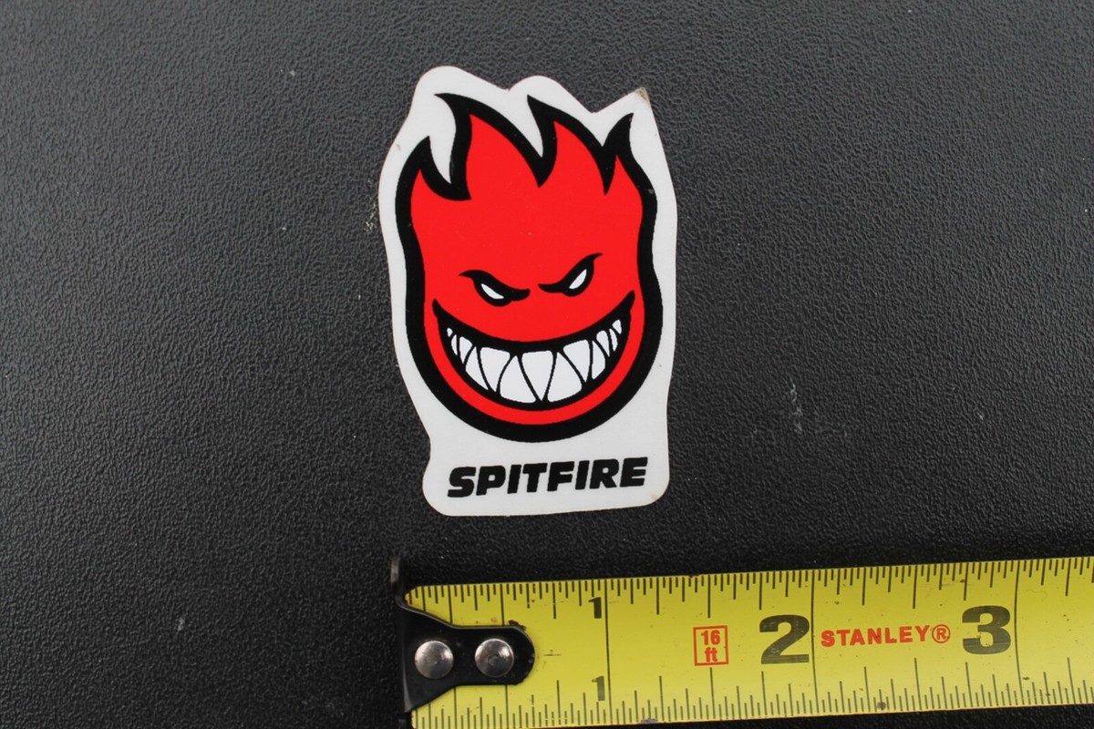 Spitfire Skateboard Wheels Clear Red Fire OG Z64B Vintage