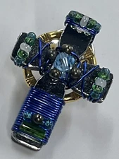 Liztech Liz Tech 99 Cross Lapel Pin (1545)