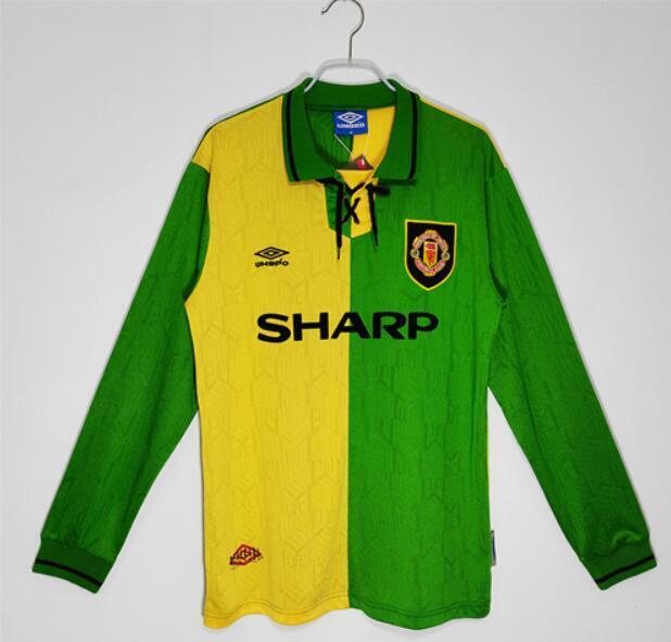 Man United Away Long sleeve Jersey 1992-1994 Shirt | eBay Man United Away Long sleeve Jersey 1992-1994 Shirt | eBay