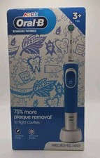 Oral-B Kid's Rechargeable Toothbrush Ages 3 Soft Bristles Sensitive Mode NEW