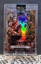 2024 Kyron Drones 7 Card Stud Hobby Club 2 of 7 Rainbow Refractor