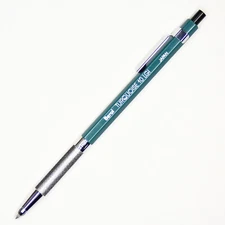 Vintage Berol Turquoise Mechanical Pencil 2mm HB Lead w/ Grade Indicator 10-LGI
