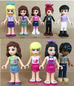 LEGO&reg; Friends Minifigure Minidoll Stephanie Olivia Matthew Emma frnd***