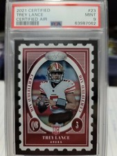 🔥 Trey Lance SSP Rookie 2021 Certified Air PSA 9! POP 1! 🔥