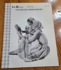 1963 Good Housekeeping Gingham Embroidery - Needlework & Sewing - GHN 750
