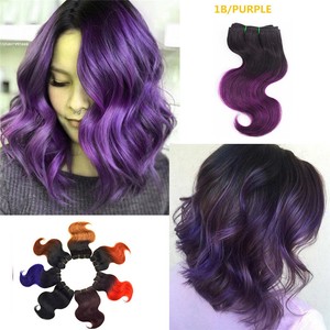 8a Ombre Brazilian Body Wave Remy Human Hair Bundles Weave Weft