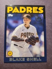 2021 Topps Update 1986 Topps 35th Anniversary #86B-40 Blake Snell Blue