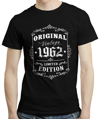 62nd Birthday Gift idea, Vintage 1962 Retro 62 Years Old T 62nd Birthday Gift idea, Vintage 1962 Retro 62 Years Old T