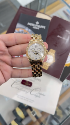Patek Philippe Grand Complications 18K Yellow Gold White