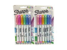 2 pk - SHARPIE S-Note Creative Markers Highlighters Pastel Colors 6 Count per pk