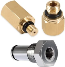 High Pressure Oil Pump IPR Valve Air Test & Oil Rail Adapters Leak for Ford 6.0L