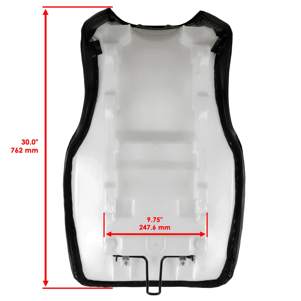 Asiento completo para Polaris Xplorer 300 1996-1999 / Xplorer 500 1997 asiento negro Foto 2 de 4
