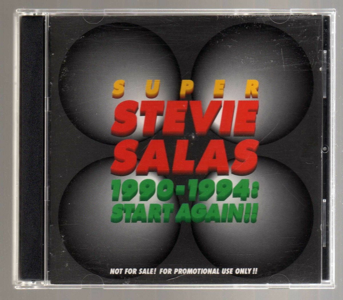 洋楽 Super Stevie Salas 1990-1994 SUPER STEVIE SALAS: 1990-1994 START AGAIN! 2 CD SET JAPANESE PROMO