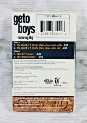 GETO BOYS - THE WORLD IS A GHETTO / STILL (1996) CASSETTE SINGLE