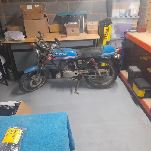 Honda CB50J Moped. 1979 With V5. Restoration Project. - Picture 1 of 12